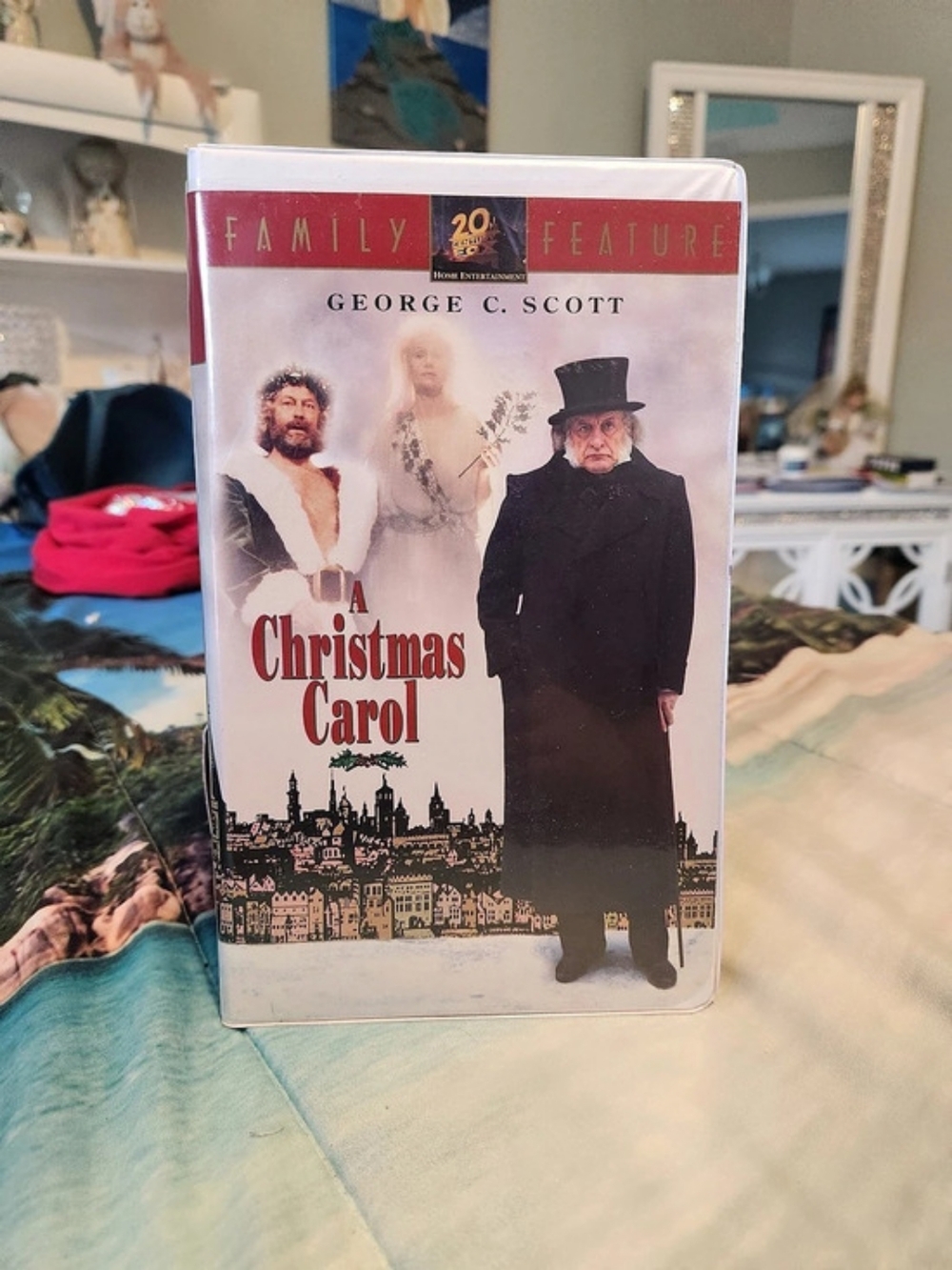 A Christmas Carol VHS PAL 1984 20th Century Fox George C. Scott PG CC
